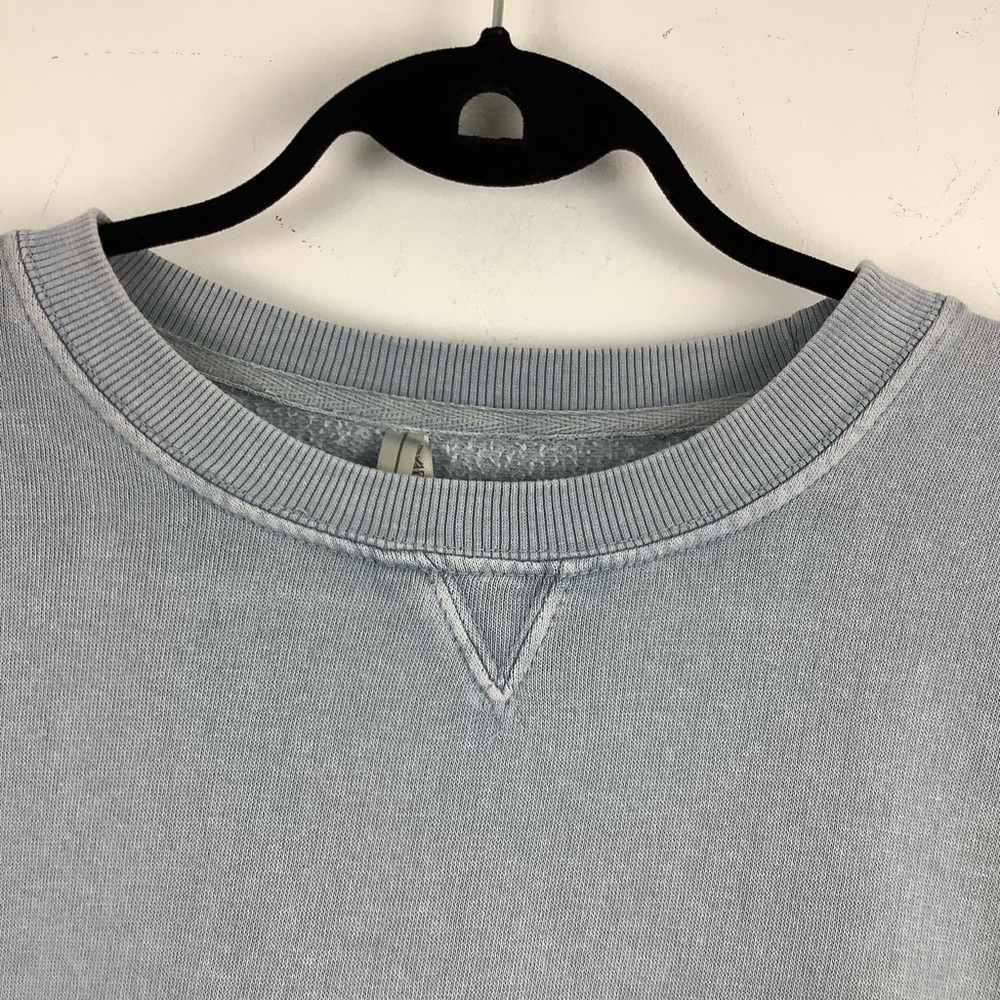 NWT J.O&CO Oversized Crewneck Sweatshirt in Indigo - Picture 5 of 8